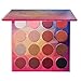 DE'LANCI Cream Gel Eyeshadow Palette - Matte and Shimmer 16 Colors Eye shadow Highly Pigmented Cream Makeup Palette with Mirror