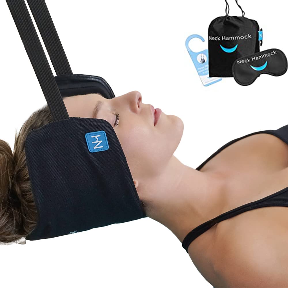 Photo 1 of The Original Neck Hammock Neck Stretcher - Cervical Traction Device for Neck Decompression - Portable Device for Neck Tension Relief
