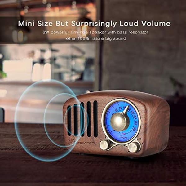 Radio Classic R199 Parlante Bluetooth FM, Wifi, SD MP3 - Imagen 6