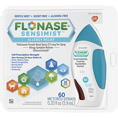 Flonase Sensimist Allergy Relief Nasal Spray, 60 Count