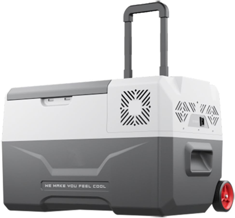 Creative Light- Outdoor Pull rod Portable 30L Car Compressor Fridge Freezer, 12 V/24 V