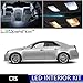 LEDpartsNow Interior LED Lights Replacement for 2008-2013 Cadillac CTS Accessories Package Kit (13 Bulbs), WHITE