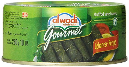 Al Wadi Gourmet Stuffed Vine Leaves , 10-Ounce Cans (Pack of 6)