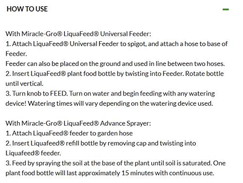 Miracle Gro Liquafeed Tomato Fruits And Vegetables Plant Food