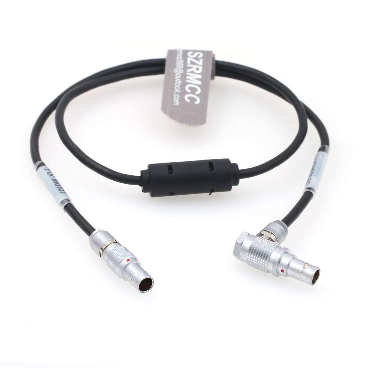 SZRMCC Nucleus-M Focus Motor Run Stop Power Cable Tilta 7 Pin to Right Angle 9 Pin for RED Komodo 6K RED V-Raptor 8K XL Digital Camera