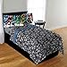 D.I.D. 3 Piece Kids Greay Voltron Twin Sheet Set, Red Blue Robots Bedding Transformers Super Robot Warrior Geometric Gray Shapes Bot, Polyester