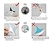 Cute Little Fairy Stars DIY Wall Decor Art 3D DIY Acrylic Mirror Wall Sticker for Kids Room Bedroom Kindergarten Wall Decals Stickers Wallpaper Home Decoration (Silver)
