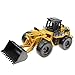 HuiNa 2.4Ghz Radio Control Bulldozer Construction Vehicle Alloy 6 Channel 4 Wheel Loader Remote Control Simulation Truck