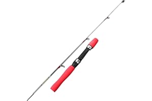 Pocket Fishing Rod | Portable Fishing Rods for Travel | Powerful Fishing Solid Fishing Rod with Comfortable EVA Handle Shrigm