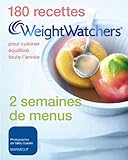 Image de 180 recettes WeightWatchers pour cuisiner équilibré toute l'année (French Edition)