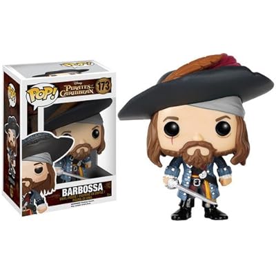 Funko Pop Disney: Pirates-Barbossa Action Figure,Multi-colored