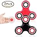 GeMoor 2 Pack Hand Spinners Fidget Toy Stress Reducer Ceramic Bearing for Adult, Kids - Great for Anxiety, Autism, ADHD and Quit Smoking