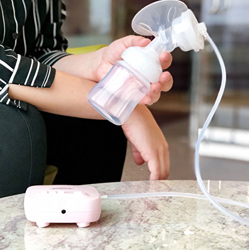 Portable Electric Breast Pump - Compact, Easy to Operate Single Pump for travel. Multiple Settings for Comfort & Effective Milk Flow. USB Powered, Ultra-Light, Ideal for Travel