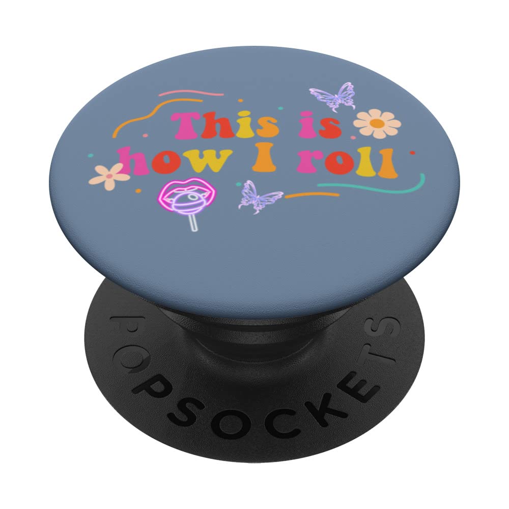 70's Retro Bohemian Chic 1970s Disco, Rave Party, 70s Funk PopSockets Swappable PopGrip