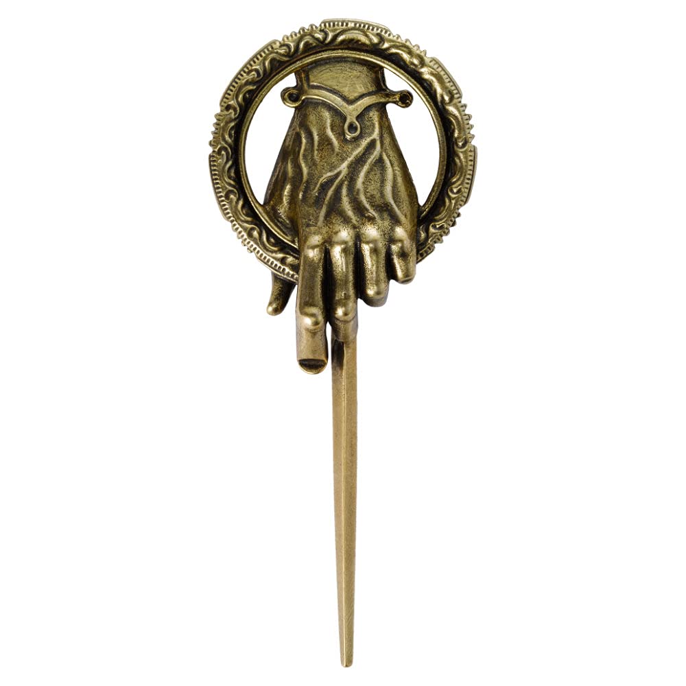 Game of Thrones Hand of the King Pin - 11.5cm Golden Brooch Pin - Officially Licensed - By The Noble Collection