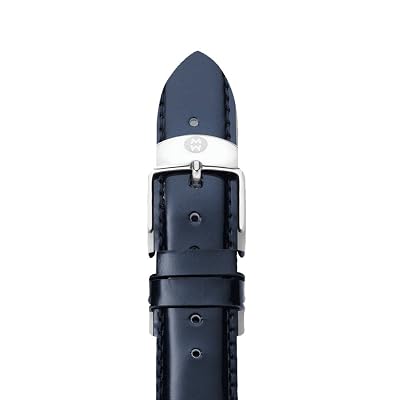 MICHELE MS16AA050400 16mm Patent Leather Blue Watch Libya | Ubuy display picture 1