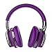 COWIN E7 Wireless Bluetooth Headphones with Mic Hi-Fi Deep Bass Wireless Headphones Over Ear, Comfortable Protein Earpads, 30 Hours Playtime for Travel Work TV Computer Phone - Purple