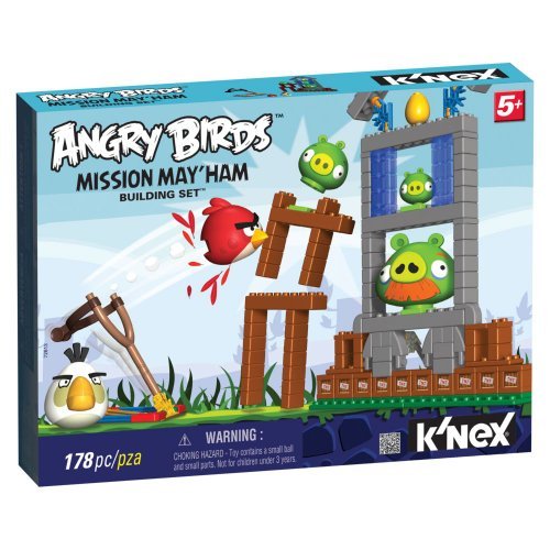 Amazing Angry Birds Mission May'Ham Building Set by K'NEX by Amazing Angry Birds Mission May'Ham Building Set by K'NEX