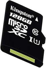 Kingston 128GB Micro SDXC Class 10 Memory Card with Adapter view 2