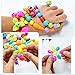 Pop Beads Set Girl Toy Yosmi Creative DIY Jewelry Making Kit Necklace Bracelet for Girls Art Crafts Snap Beads Educational Toy(165 Pieces)