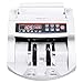 Goplus Money Counter Worldwide Bill Counting Machine Detector UV/MG Counterfeit w/External Display (White)