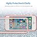 JETech Case for iPhone SE 2016 (Not for 2020), iPhone 5s and iPhone 5, Non-Yellowing Shockproof Phone Bumper Cover, Anti-Scratch Clear Back (Rose Gold)
