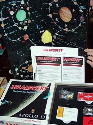 Solarquest The Space-Age Real Estate Game: Apollo 13 Edition by Universal Games