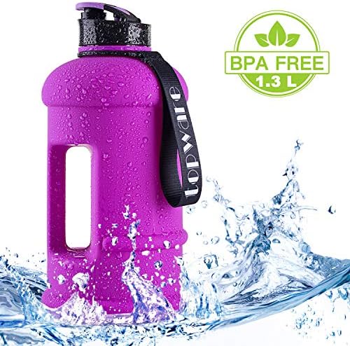 Dishwasher Safe New Material Tritan Plastic Hot Cold Water Jug Container Big Capacity 2.2L 75oz Half Gallon 1.3L 44oz 550ml Large Leakproof BPA Free Water Bottle for Fitness Camping Bicycle Gym