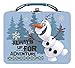Disney Frozen Olaf Embossed Tin Carry All Lunch Box