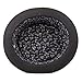 The Hat Depot 1400f2091 100% Cotton Paisley Lining Premium Quality Porkpie Hat (S/M, Black)