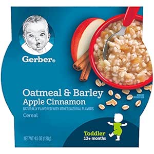 gerber oatmeal and barley