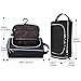 Men Toiletry Bag, Nylon Hanging Makeup Bag Travel Toiletry Kit for Men and Women(6019,black)