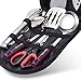 TURN RAISE Portable Camp Kitchen Utensil Organizer Set for Indoor or Outdoor-BBQ Camping Cookware Utensils Travel Kit with bag,chopping board,soup spoon, knife,Spatula,Scissors,Tongs,rice ladlethumb 4
