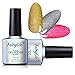 FairyGlo UV LED 3 Color Combo Neon Bling Gel Nail Polish Soak Off Shimmer Fantastic Manicure Varnish Salon Nail Care HOT