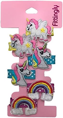 Cute Cartoon Hairpins Unicorn Animals Hair Clips Metal 3cm Alligator Clips Hair Accessories for Baby Girls