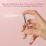 LOPHE Perfume Atomiser Refillable 20 ml 3 Pcs Transparent Glass Spray view 3
