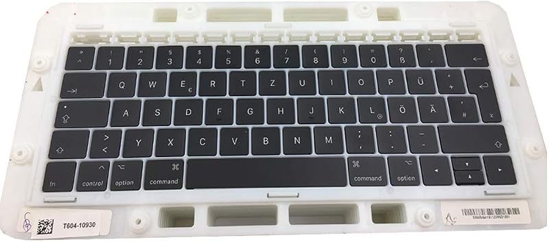 OLVINS GR German QWERTY Keycap Set for MacBook Pro Retina 13" 15" A1706 A1707