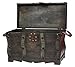 Antique Style Distressed Wooden Pirate Treasure Chest, Coffee Table Trunk