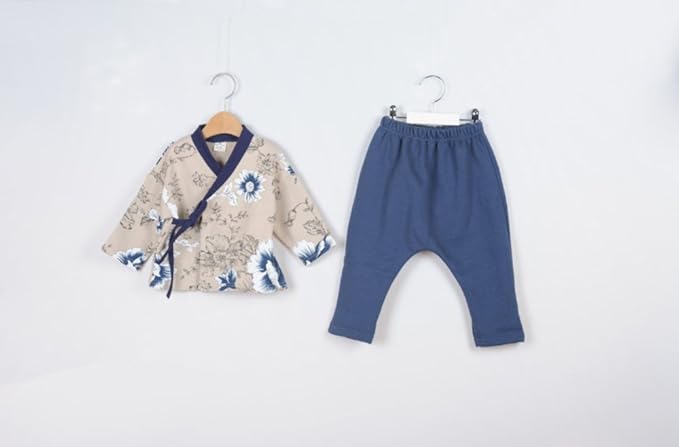 Amazon 韓国ファッション 男の子 チマチョゴリ フールセット セットアップ 生活韓服 Set 2 ブルー 13 並行輸入品 コスプレ 仮装 通販