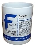Fisher Scientific Caffeine Chemical Label Mug