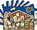 Nativity Stickers 12 Sets Make-A-Nativity Scene Sticker for Christmas Crafts School Supply VBS Classroom Activity