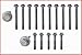 GM 5.3 AFM Lifter Replacement Kit. Quality Gaskets, Head Bolts, Guides, Lifters