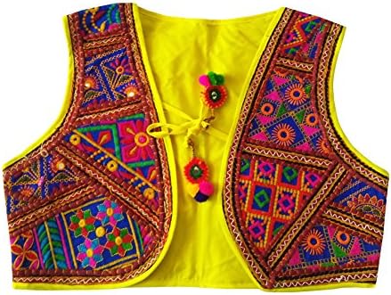 PULAA Afghani Style Koti Gift Party Wear Jacket Girls Waist Coat Unisex Koti Navratri Special Gujarati koti