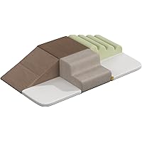 BanaSuper 6-Piece Kids Climbing Foam Blocks Playset - Soft Indoor Activity Toys for Toddlers, Gross Motor Development and Coo