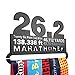 Gone For a Run | Runner's Race Medal Hanger | 26.2 Math Miles | Small Holds 6 Medals