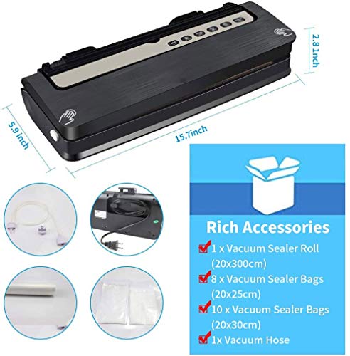 vakuumiergerät Vakuumierer Maschine, automatische / manuelle Fresh Food-Versiegelungen Verpackungsmaschinen, Obst… – Bild 3