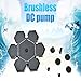 Solar Fountain Pump with Battery Backup and Light,Solar Bird Bath Fountains,Solar Powered Fountain for Birdbath, Outdoor, Pond, Fish Tank and Garden Decoration (φ8.07inches)