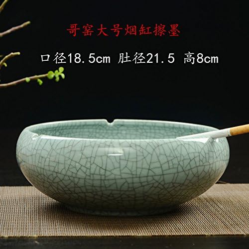 LQXZM-China wind ashtray ashtray retro personality household computer desk table living room decor decoration style 10CM,X
