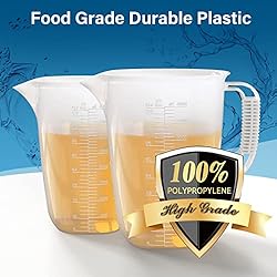 Luvan 1 Gallon Measuring Pitcher, 134oz Extra Large