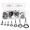 Goture-Saltwater-Fishing-Rod-Tip-Stainless-Steel-Guides-Rings-Repair-Kit-DIY-Variety-of-Sizes-Spinning-Pole-Accessories